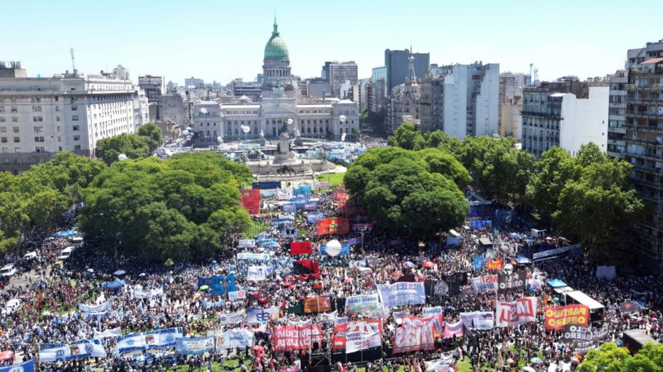 Un paro sin contundencia de la CGT, pero con amenazas al Gobierno  