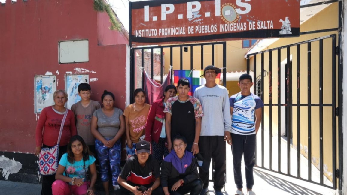 Wichis y Tobas reclaman por tierras fiscales en el I.P.P.I.S de Salta 