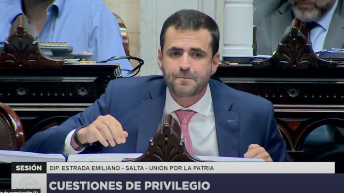 Emiliano Estrada: "El ministro Caputo amenaza directamente a los ciudadanos de la Argentina"