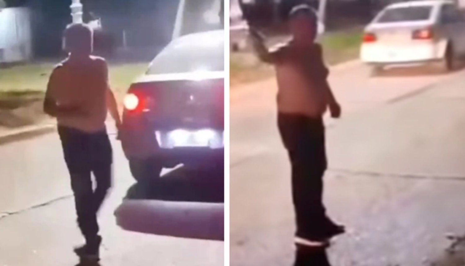 Un jubilado amenazó con un arma a un grupo de jóvenes que tiraba pirotecnia