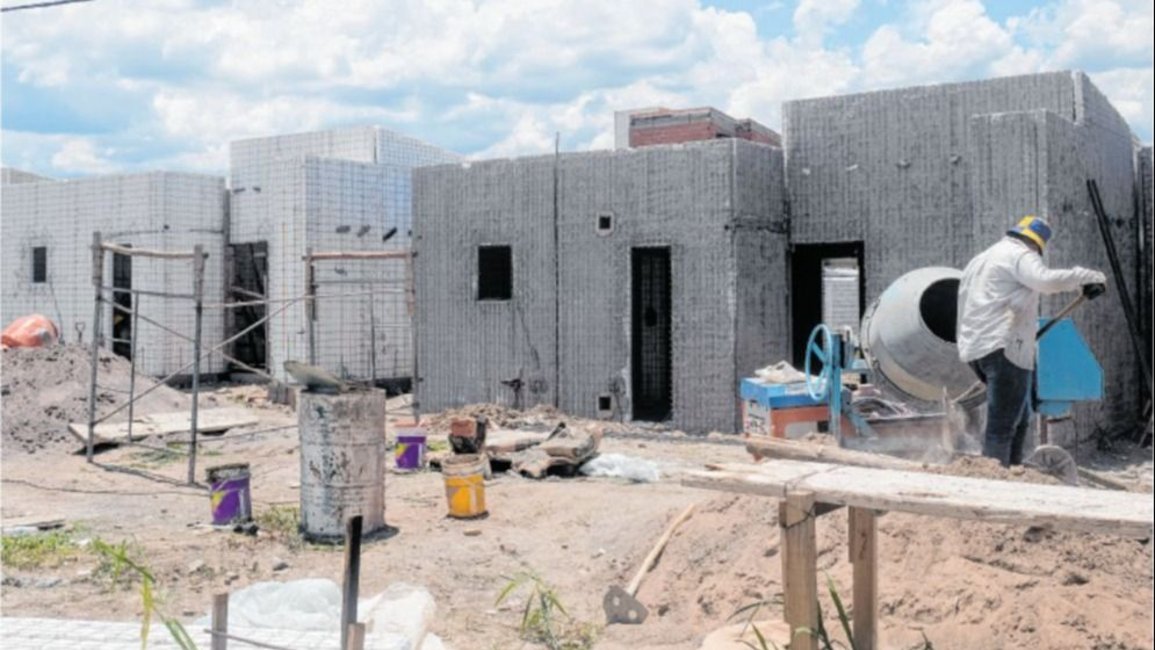 Se acentúa la caída del empleo formal en la construcción en la provincia