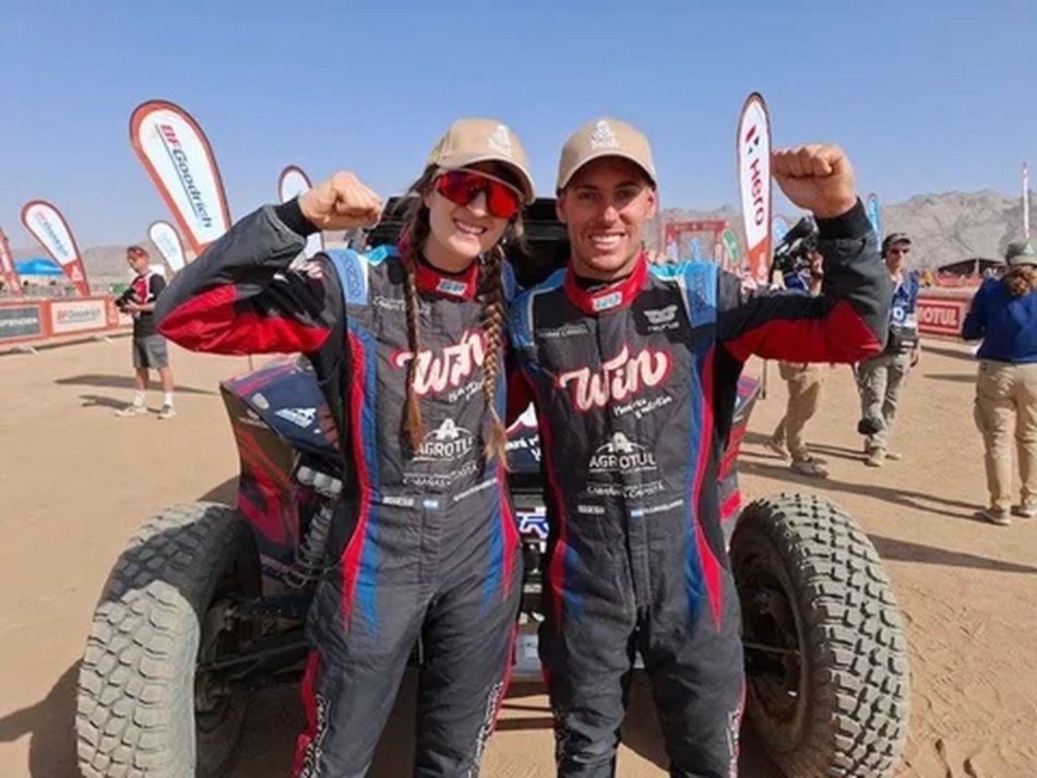  Una historia de amor y velocidad: La pareja argentina que busca conquistar el Rally Dakar