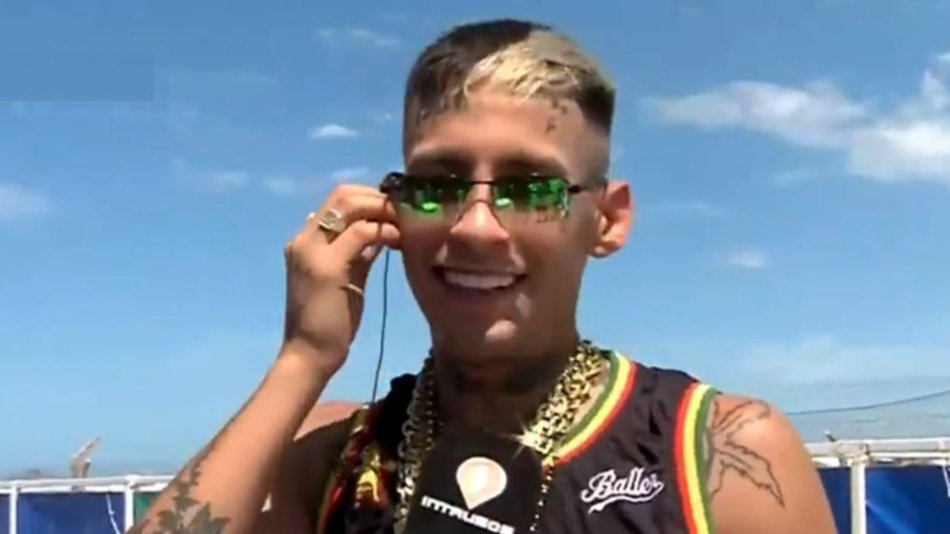VIDEO. L-Gante habló tras su ruptura con Wanda Nara: "Nos separamos enamorados"