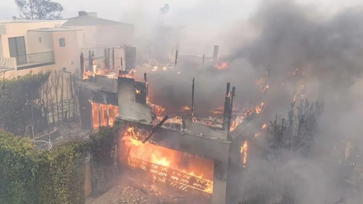 Incendios en California: famosos fueron evacuados y sus casas quedaron destruidas