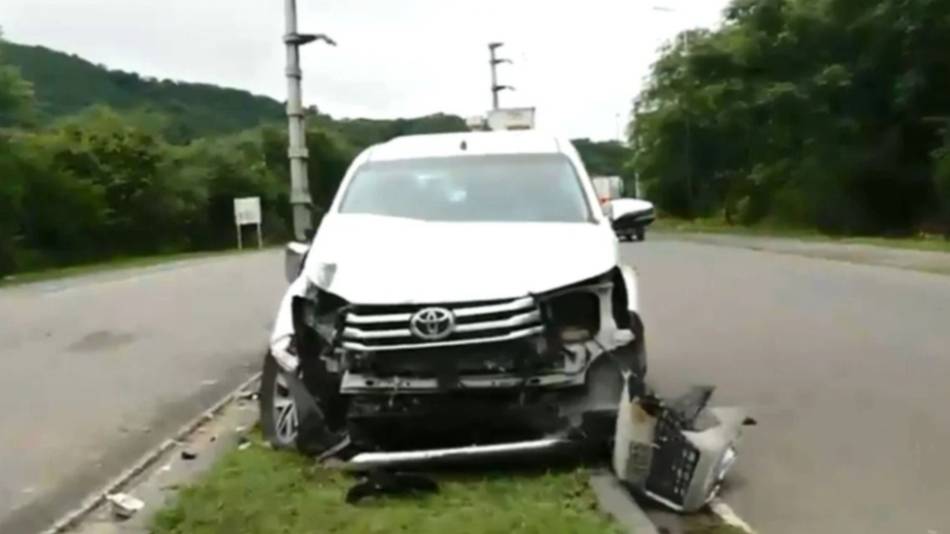 Perdió el control y podría haber sido fatal