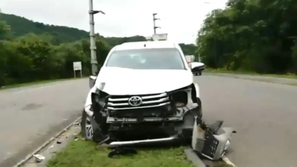 Perdió el control y podría haber sido fatal