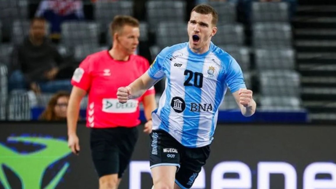Sufrida victoria de Argentina ante Bahréin en el Mundial de handball
