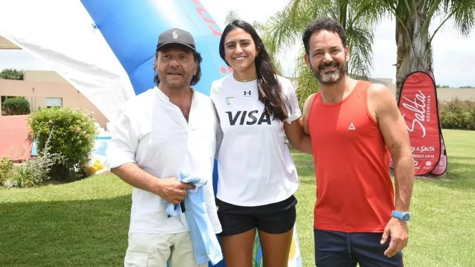 Emiliano Durand y Gustavo Sáenz recibieron a Las Leonas