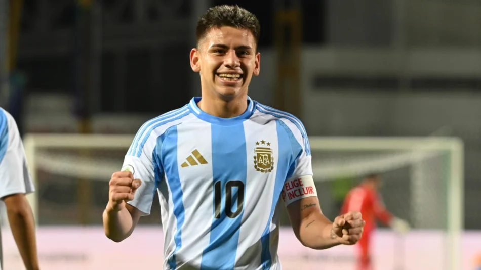 VIDEOS. Argentina aplastó a Brasil con una goleada por 6 a 0 en el Sudamericano Sub 20