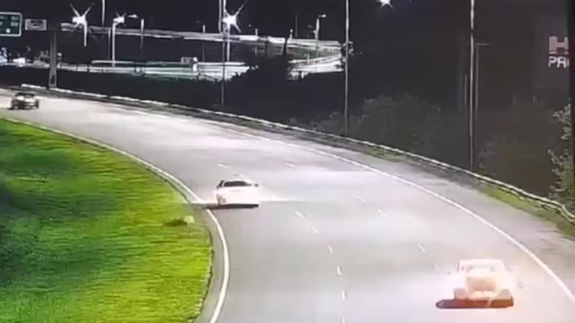 Tenía drogas en el auto, huyó de un control y arrastró a un policía por 6 km