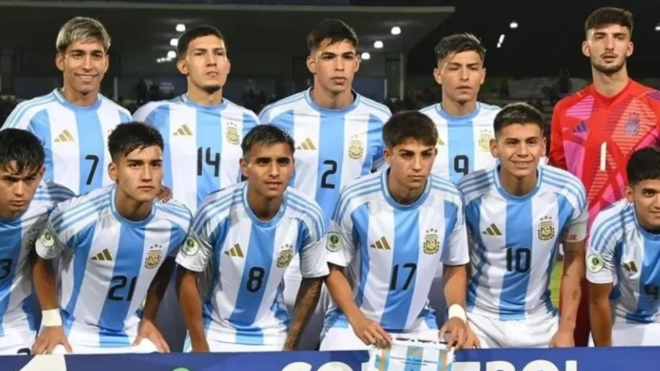 Argentina busca su segundo triunfo ante Colombia en el Sudamericano Sub-20