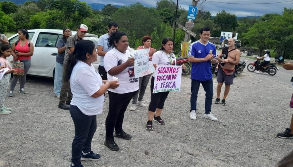 VIDEO. La Caldera clama por Jésica: marcha y pedido de justicia