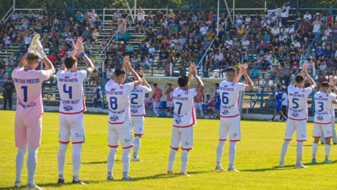 Sportivo Pocitos, de pie, se quedó sin el sueño de ascenso al Federal A