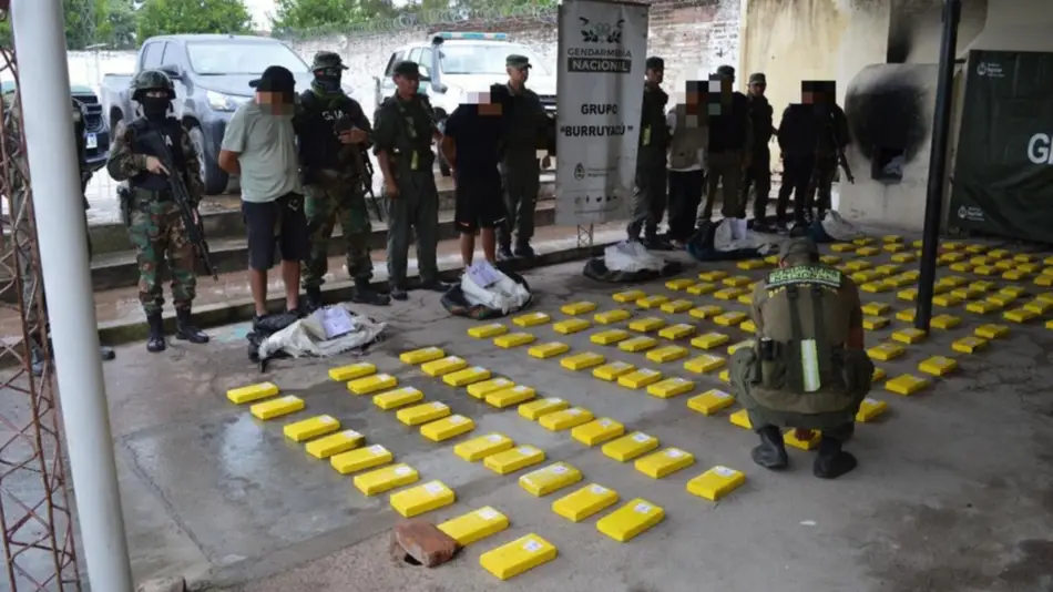 Gendarmería Nacional incautó más de 155 kilos de cocaína en Tucumán: está valuado en más de 2.490 millones de pesos