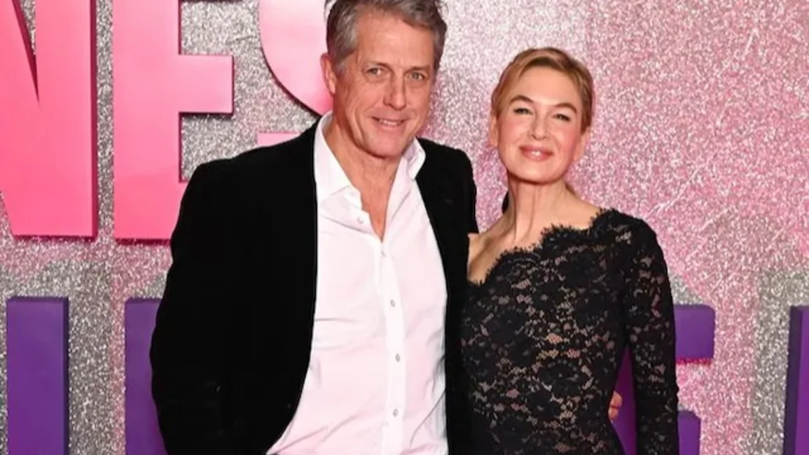 Renée Zellweger y Hugh Grant se reencuentran en la premiere de la nueva película de "Bridget Jones"