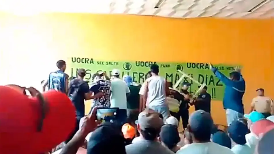 VIDEO. Cuatro dirigentes gremiales imputados por los disturbios en Metán