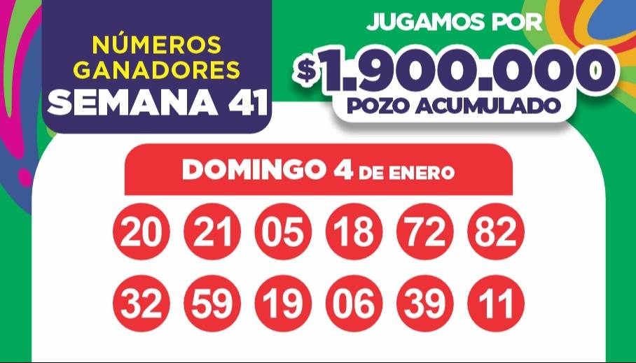 NÚMEROS DE LA SEMANA N° 41