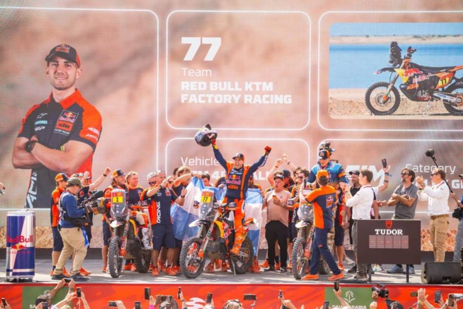 Luciano Benavides campeón el Dakar 2026 en motos tras una definición histórica por dos segundos