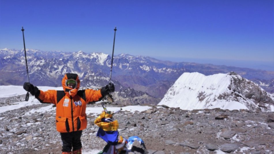 Niña de 12 años hizo cumbre en el  Aconcagua