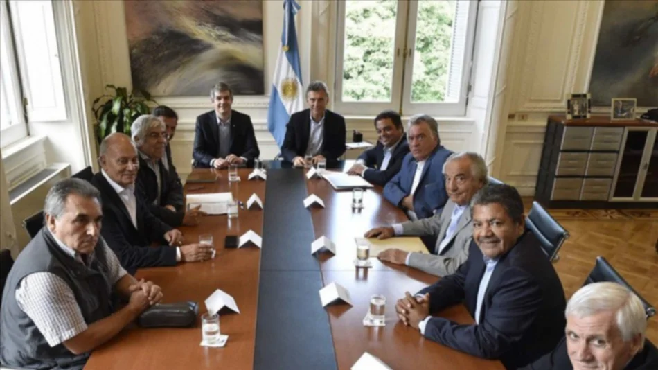 La reunión con los gremios no dejó muchas definiciones