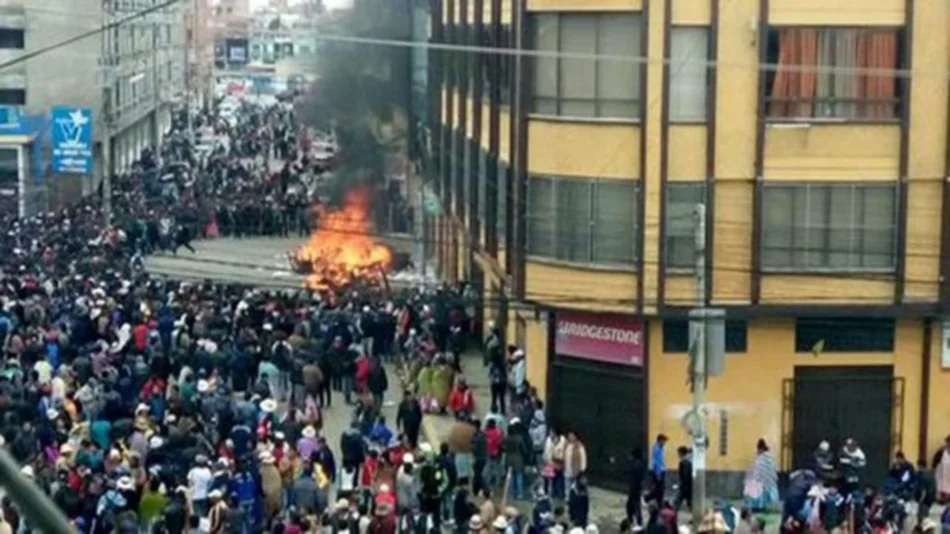 Mueren seis personas en un confuso incidente en Bolivia