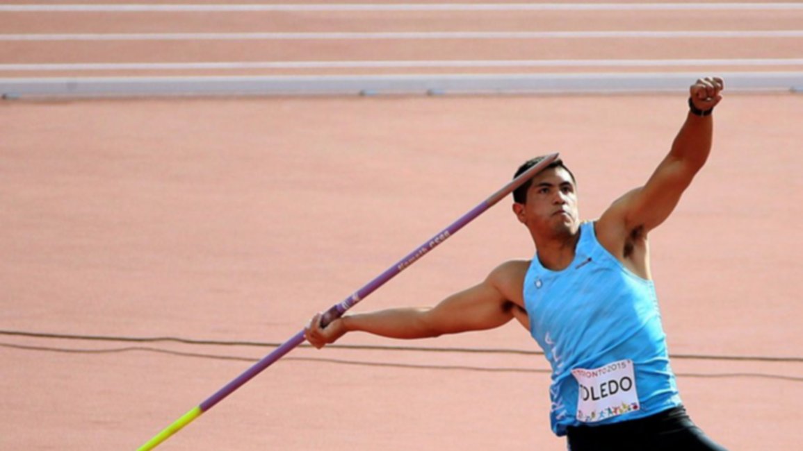 El lanzador Braian Toledo ganó la medalla de oro en Sudáfrica