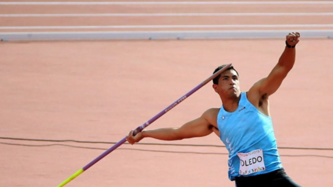 El lanzador Braian Toledo ganó la medalla de oro en Sudáfrica