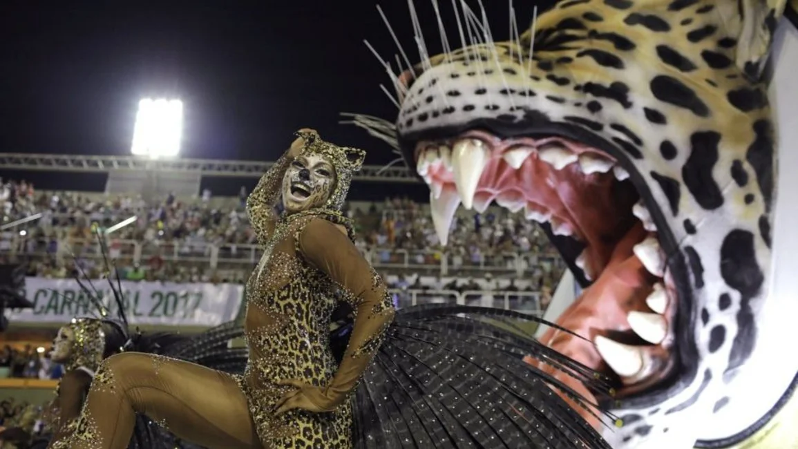 El carnaval de Río de Janeiro, a pleno