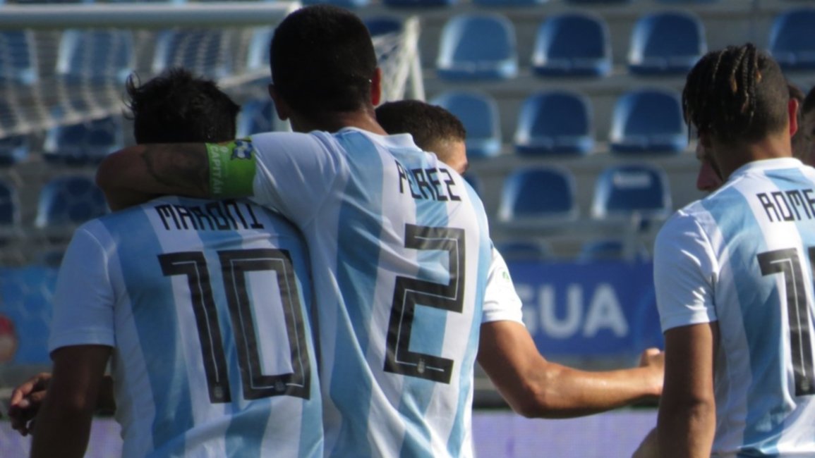 Argentina le ganó Colombia y revive en el Sudamericano
