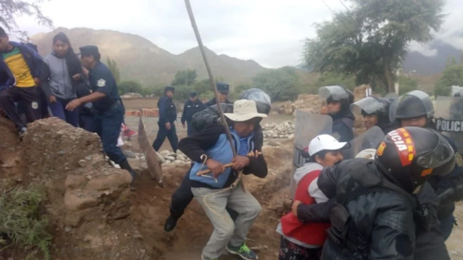 Video. Detuvieron a seis personas tras un intento de toma de terrenos privados en Cachi 