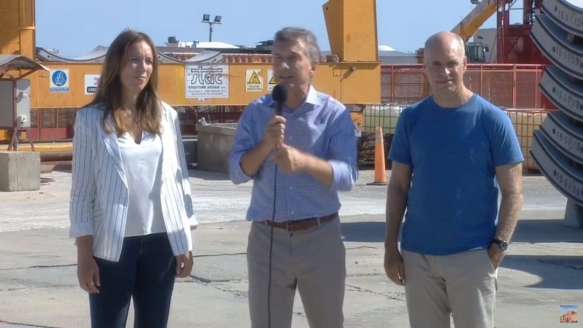 Macri: “En todas las obras que hicimos no hubo ningún cuaderno”