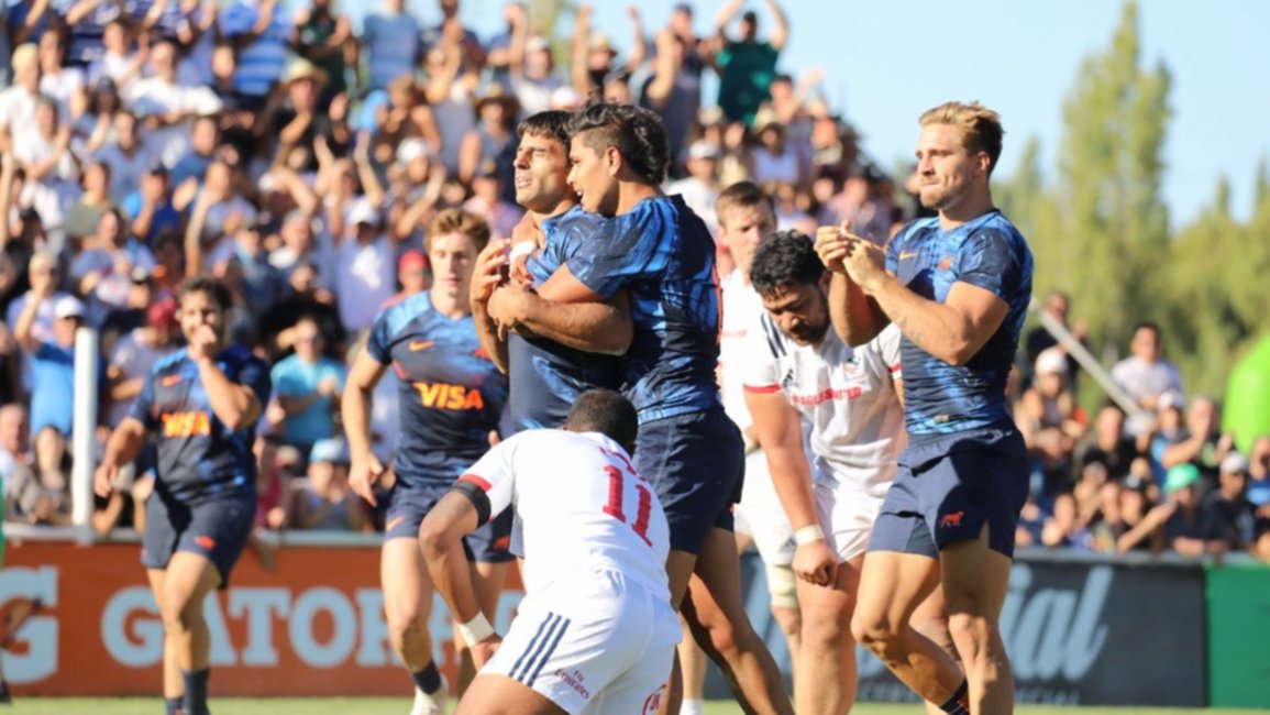Argentina XV le ganó a EE UU y se encamina al título