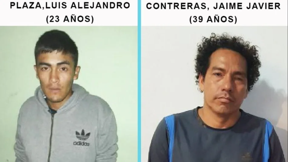 Se fugaron dos detenidos y hubo un intenso operativo policial