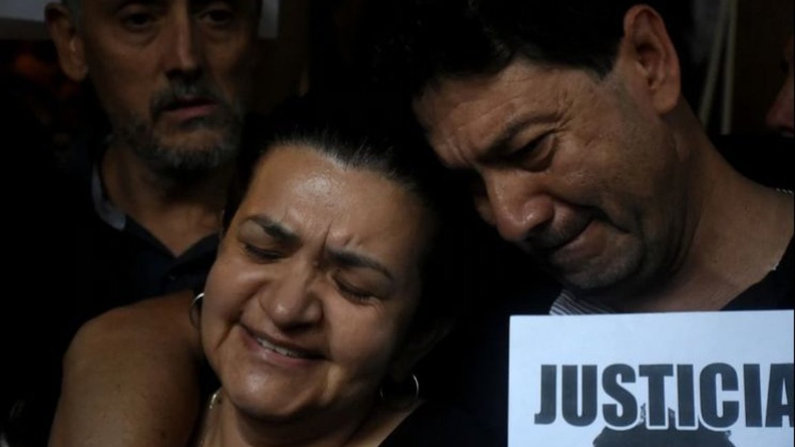 "El Papa nos dijo que está presente en nuestro dolor, que es muy grande"