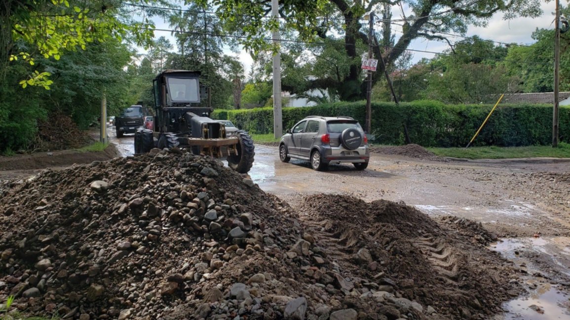 San Lorenzo fue una de las localidades de Salta más castigadas por el temporal de anoche