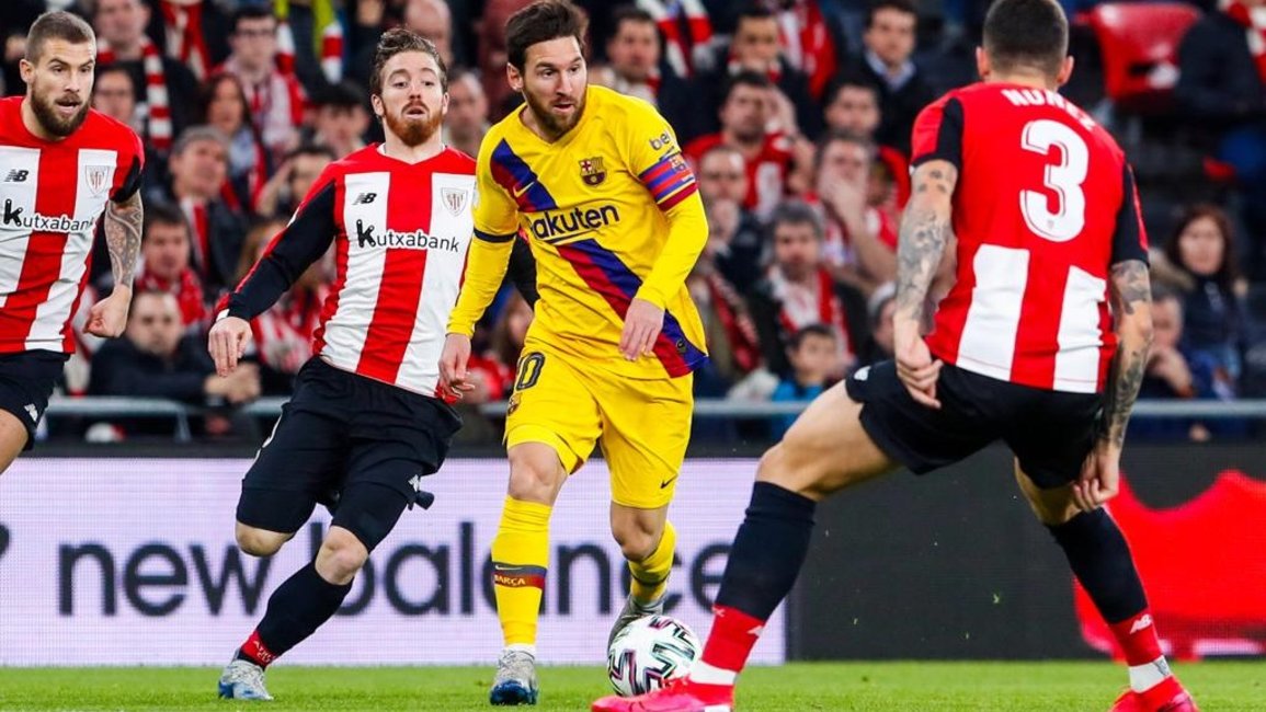 Barcelona también se quedó afuera con Messi: Athletic Bilbao lo eliminó de la Copa del Rey