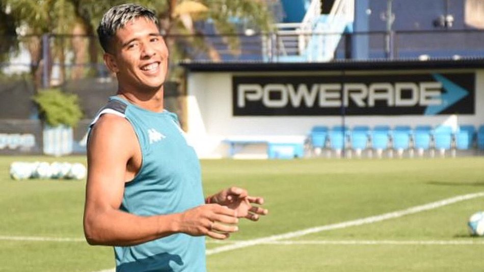  Matías Zaracho se reincorporó al plantel de Racing