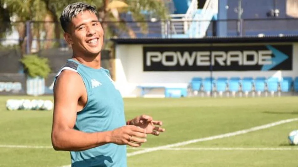  Matías Zaracho se reincorporó al plantel de Racing