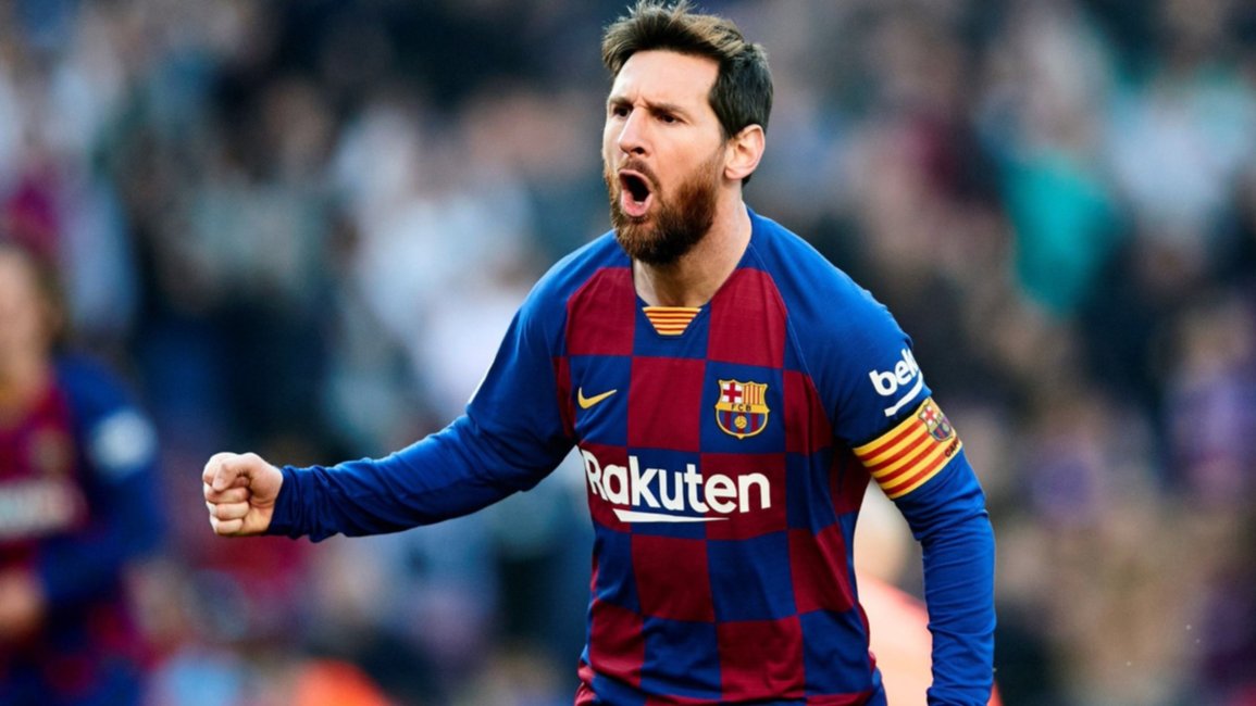 El póker de Messi llevó al Barcelona a la cima