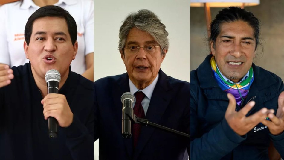 Elecciones en Ecuador: Guillermo Lasso y Yaku Pérez disputan quién ingresa al balotaje con Andrés Arauz
