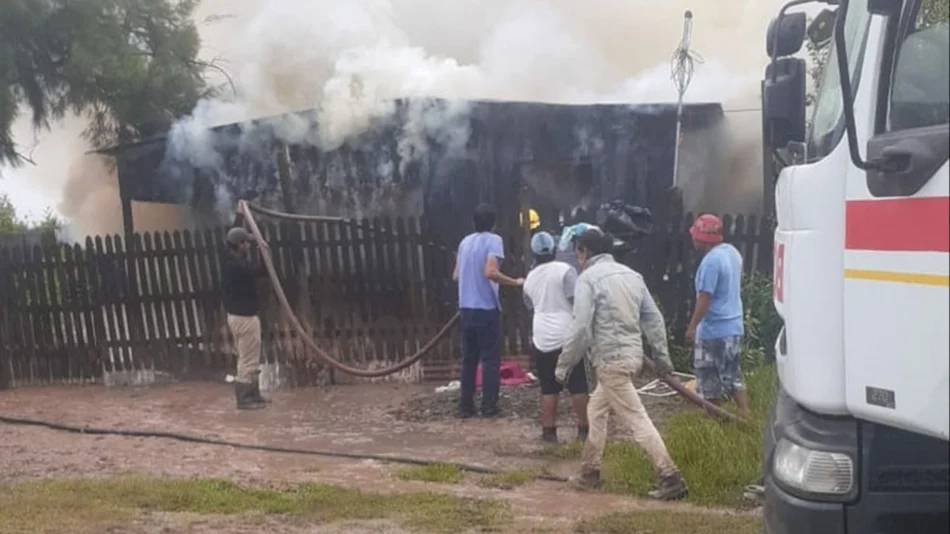 Conmoción por las muertes de dos pequeños hermanos en un incendio