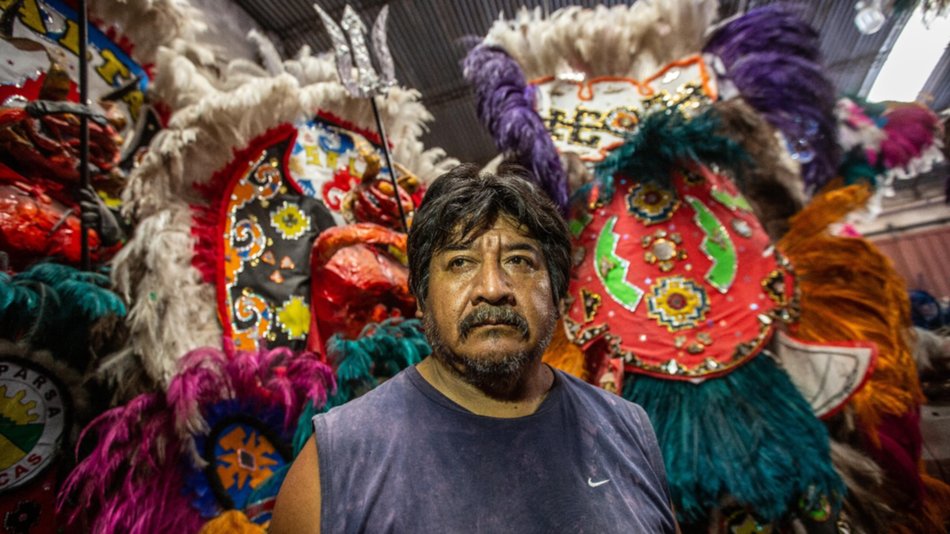 Encuentro de caciques de  comparsas en San Carlos 