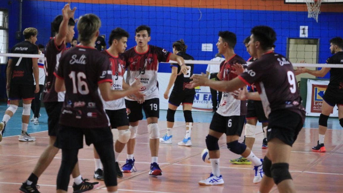 Salta Vóley sumó su primer triunfo