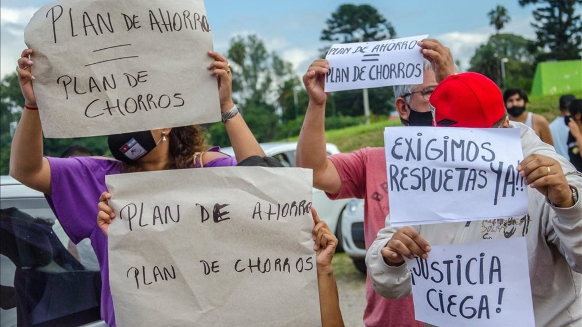 Desesperación de los damnificados por planes de ahorro