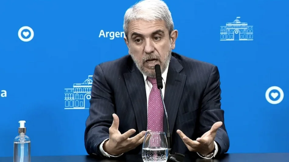 Aníbal Fernández cruzó a Máximo Kirchner: “Esperemos a cuando vos seas Presidente”