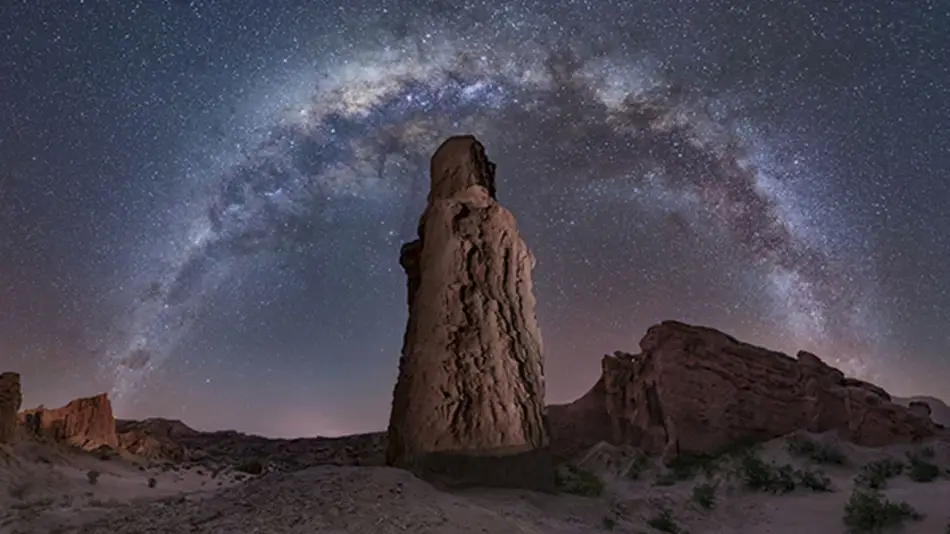 Una imagen de la Vía Láctea en Cafayate ganó un premio en el mundial de fotografías