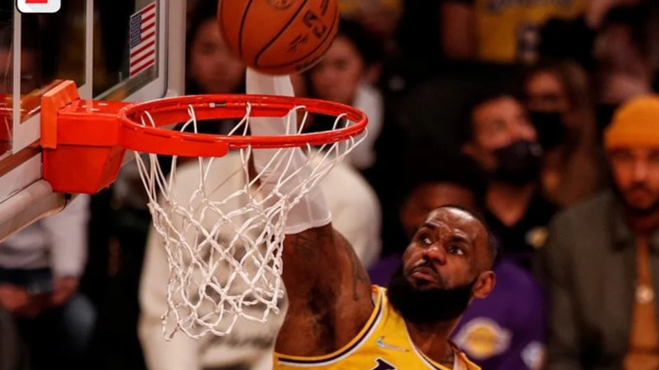 LeBron James se convirtió en el máximo anotador en la historia de la NBA