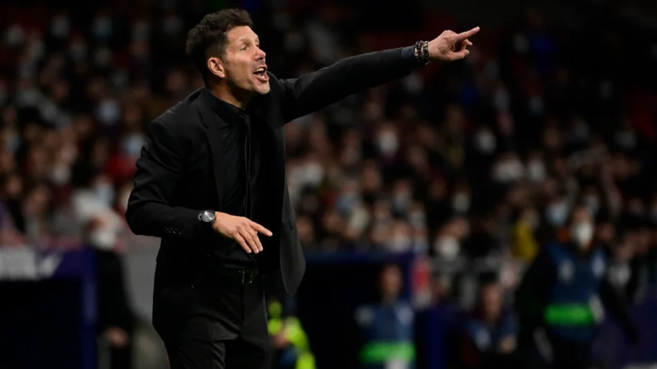 Se agrava la crisis: Atlético de Madrid cayó en el Wanda Metropolitano