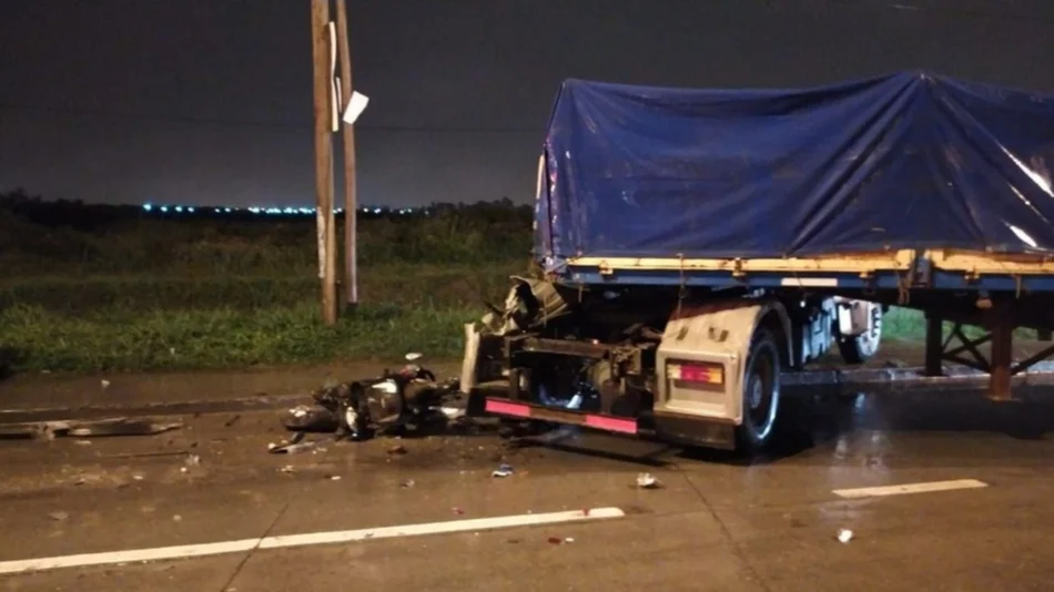 Hubo un choque múltiple en la ruta 26
