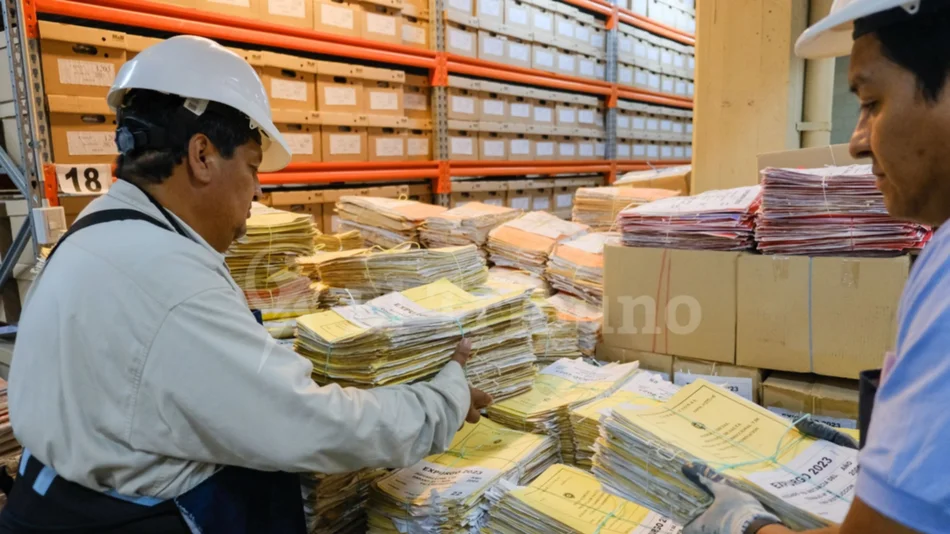 Más de 700 mil expedientes guarda el Archivo del Poder Judicial